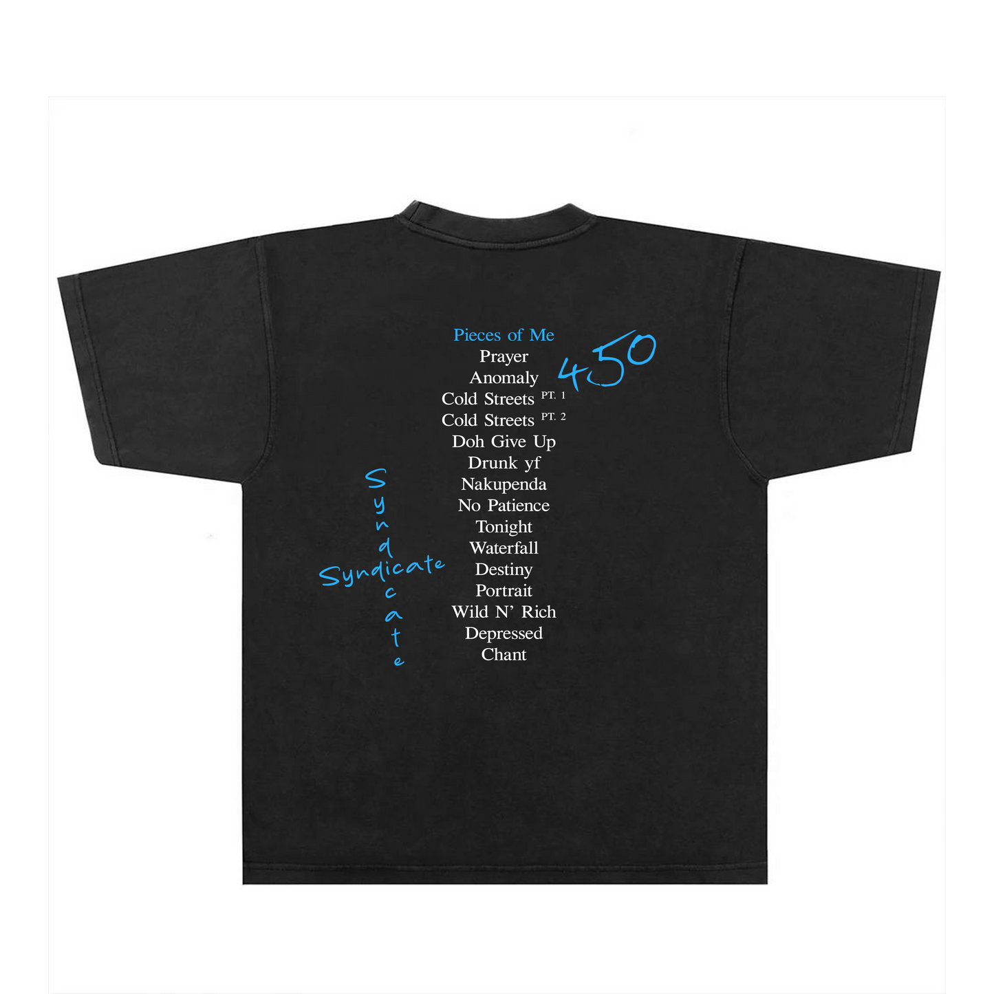 "PIECES OF ME" ALBUM COVER T SHIRT